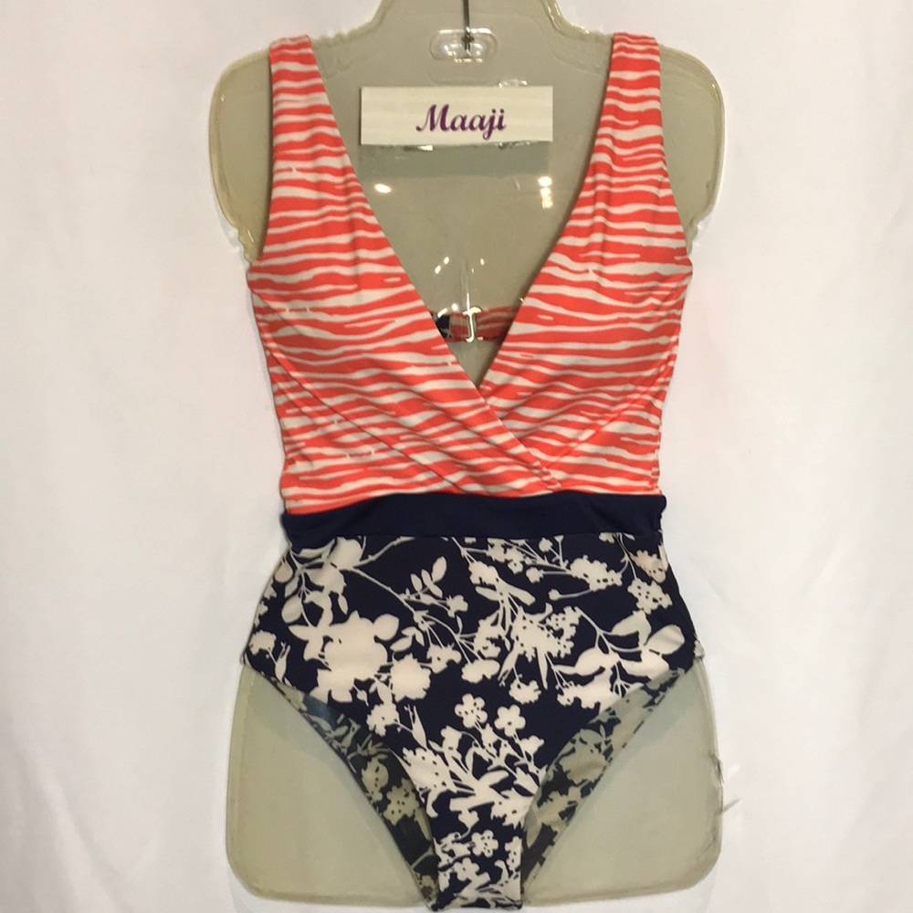 NWT 2020 Maaji Swimwear Reversible Med 2445SOB600